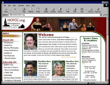 HOFCC web page photo